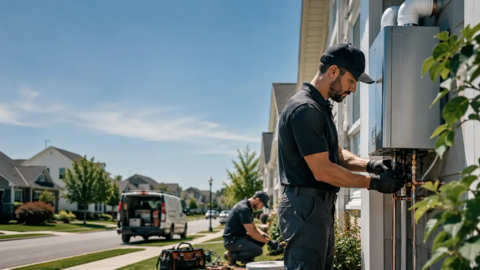 Tankless Water Heater Installation in Prather, CA